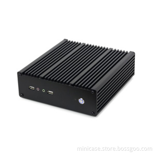 Realan Aluminum Industrial Computer host M1766-SKLUT1-i7-6500U